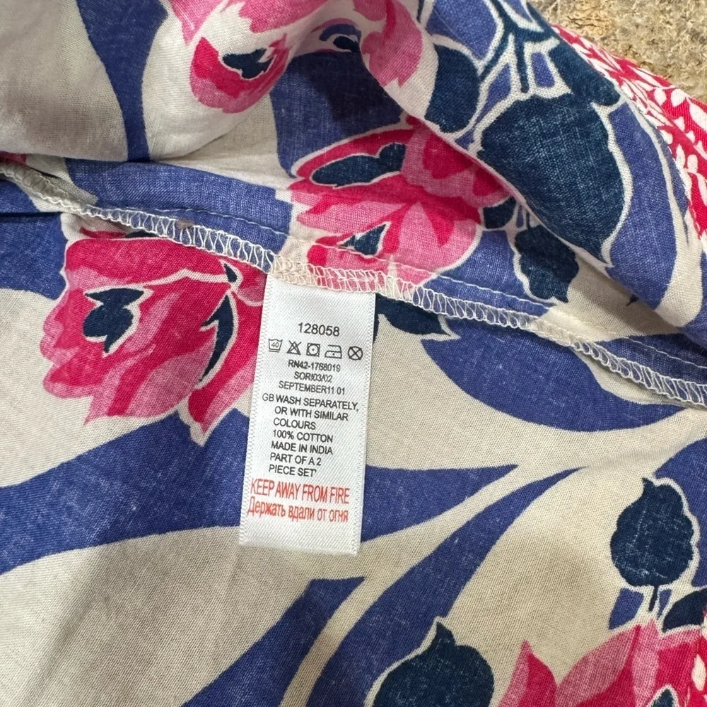 Monsoon Girls Floral Tunic Top – Size 12-13 Yrs
